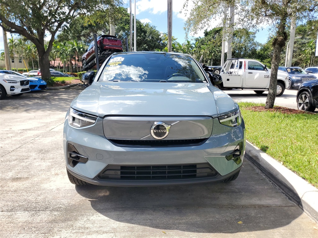 used 2023 Volvo C40 Recharge Pure Electric car, priced at $29,995