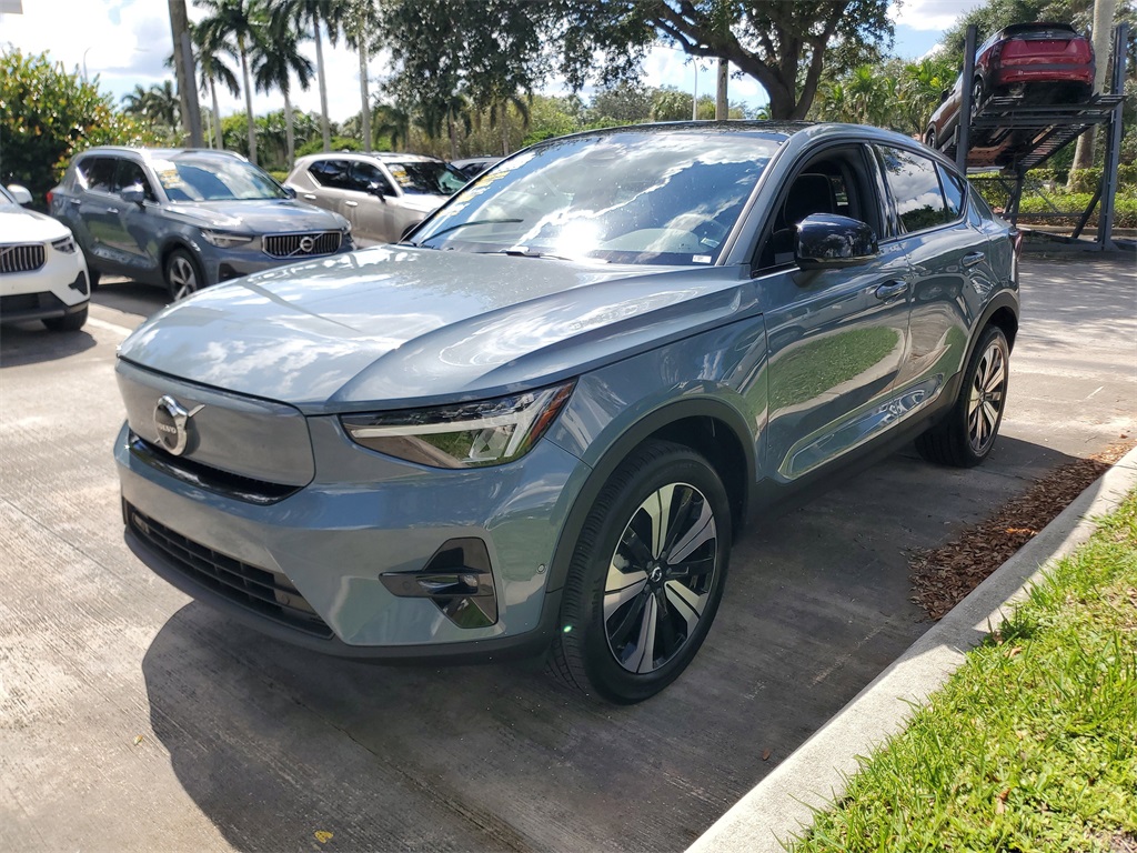used 2023 Volvo C40 Recharge Pure Electric car, priced at $29,995