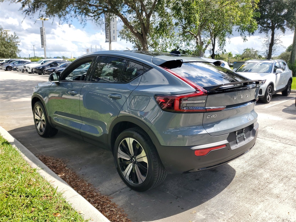used 2023 Volvo C40 Recharge Pure Electric car, priced at $29,995