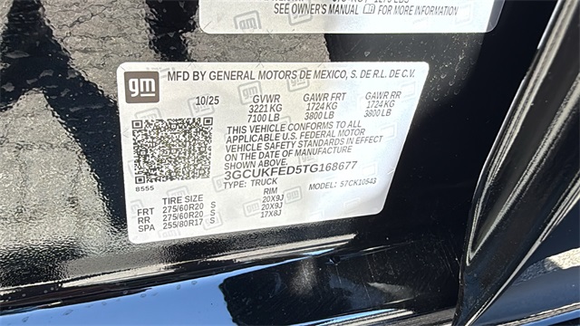 new 2026 Chevrolet Silverado 1500 car, priced at $70,750