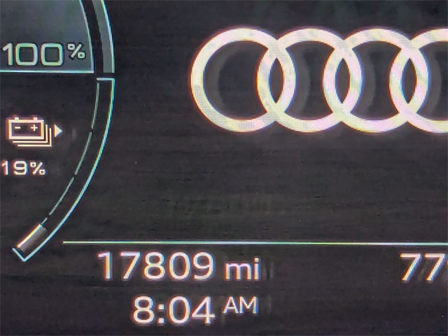 used 2023 Audi Q4 e-tron car, priced at $28,781