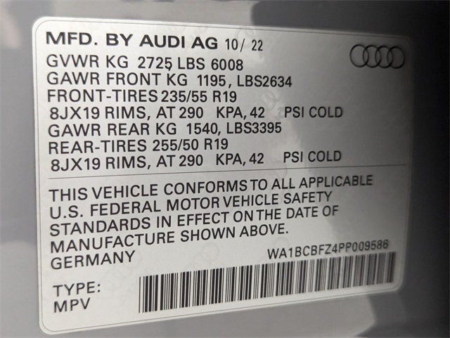 used 2023 Audi Q4 e-tron car, priced at $28,781