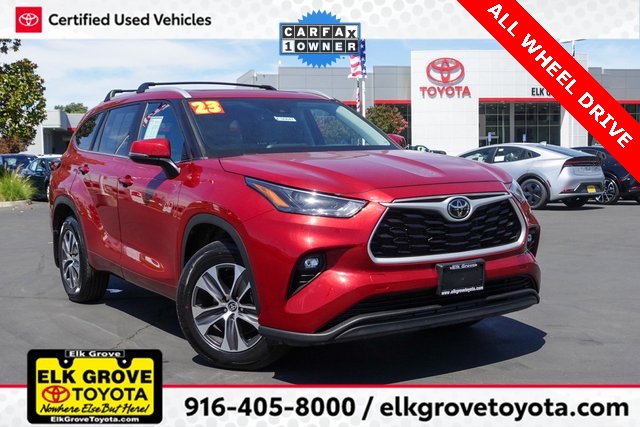 used 2023 Toyota Highlander car, priced at $36,800