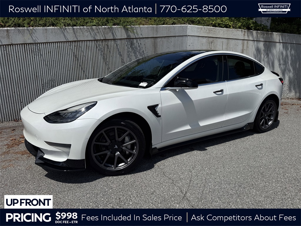 used 2020 Tesla Model 3 car, priced at $14,998