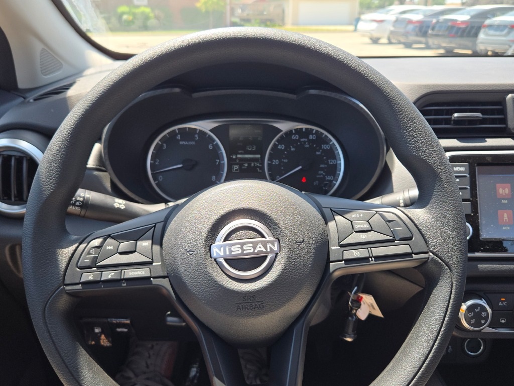 new 2025 Nissan Versa car, priced at $20,785