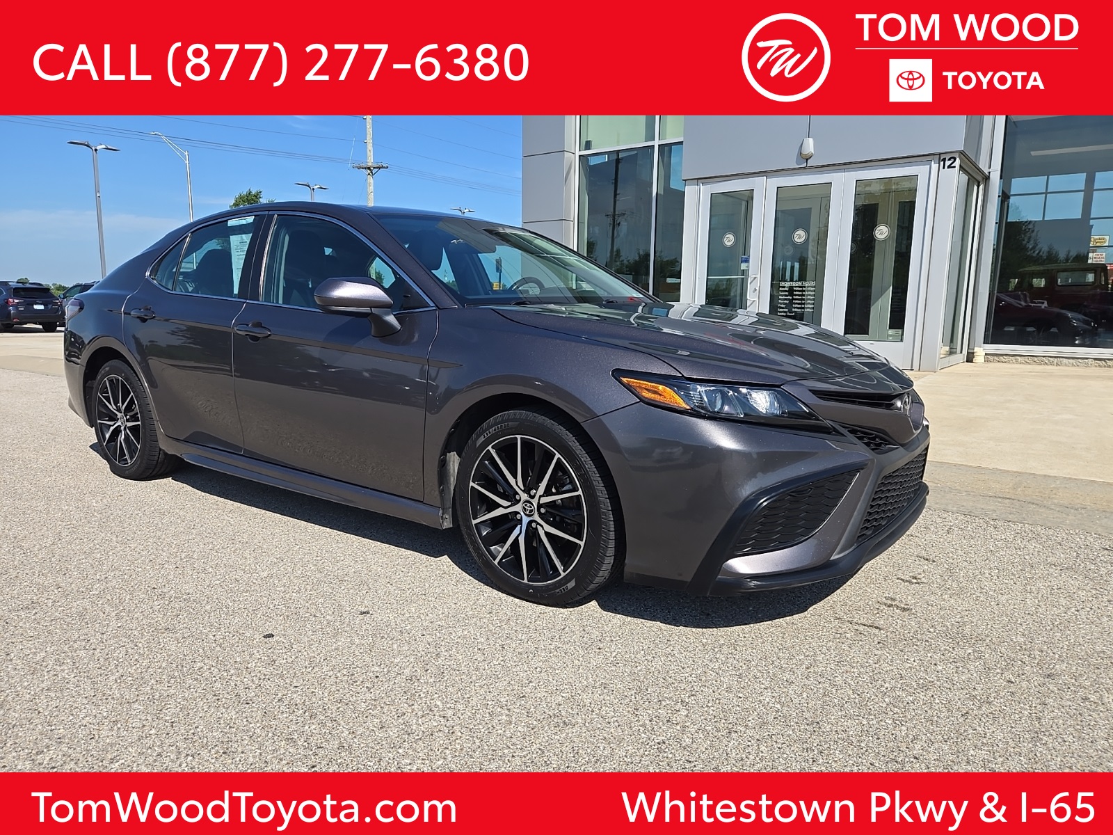 used 2021 Toyota Camry car, priced at $19,308