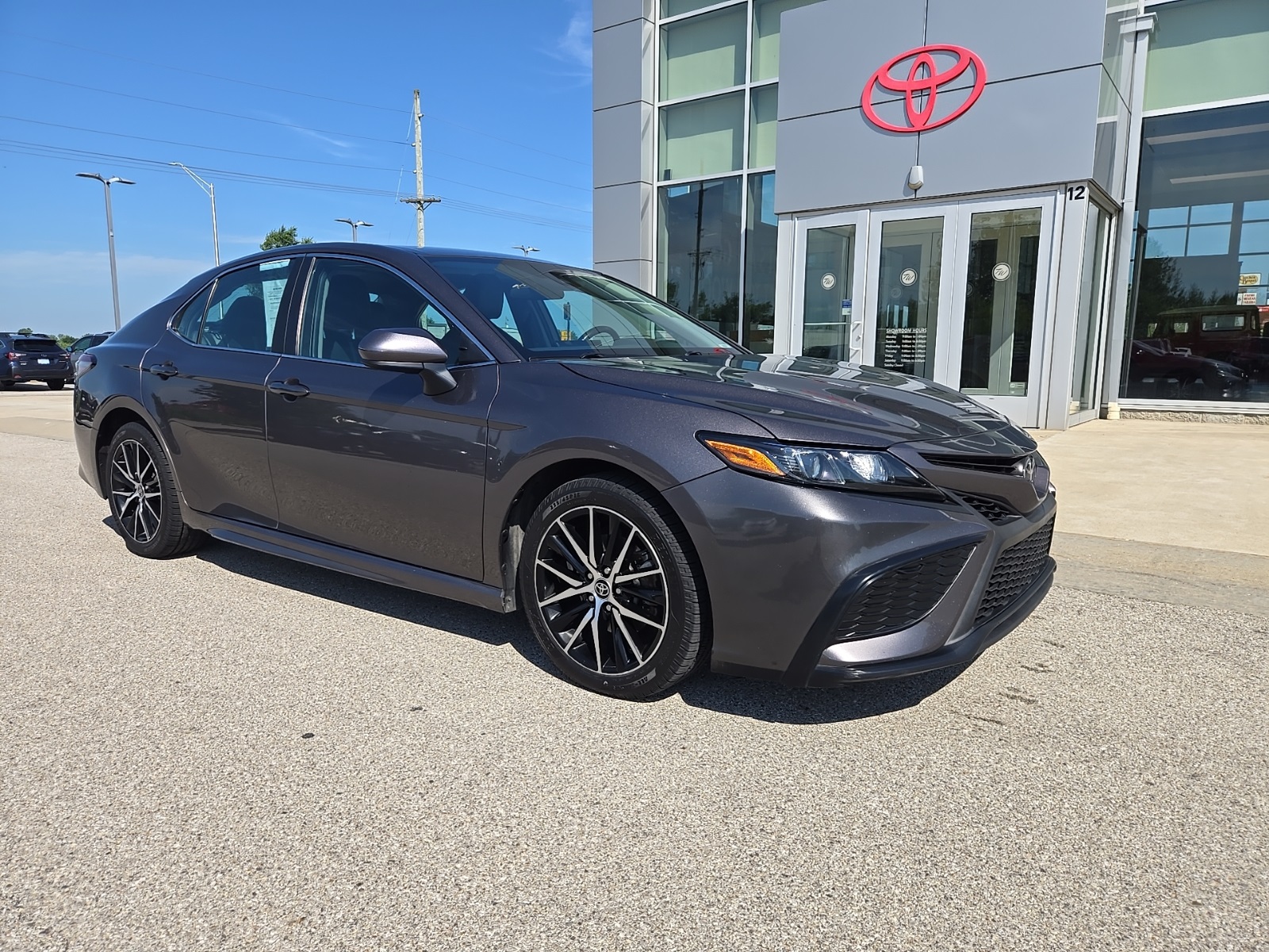 used 2021 Toyota Camry car, priced at $19,607