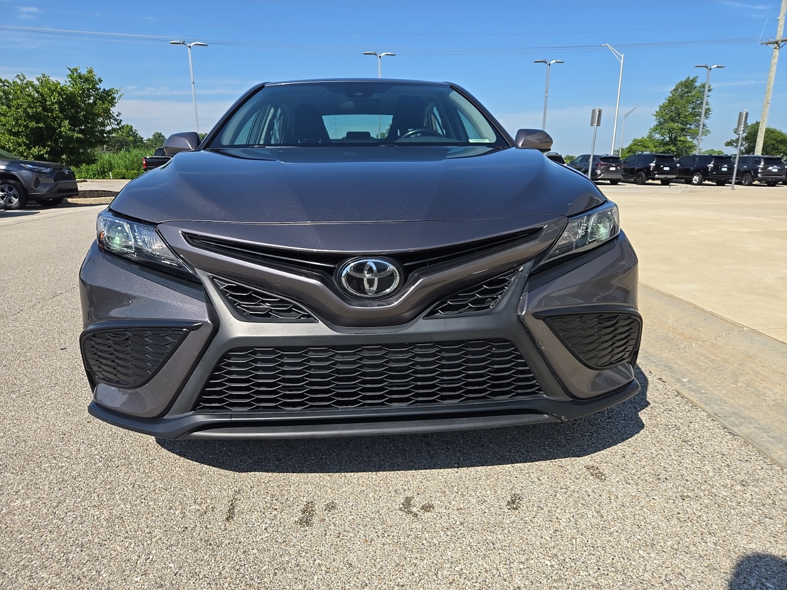 used 2021 Toyota Camry car, priced at $19,607
