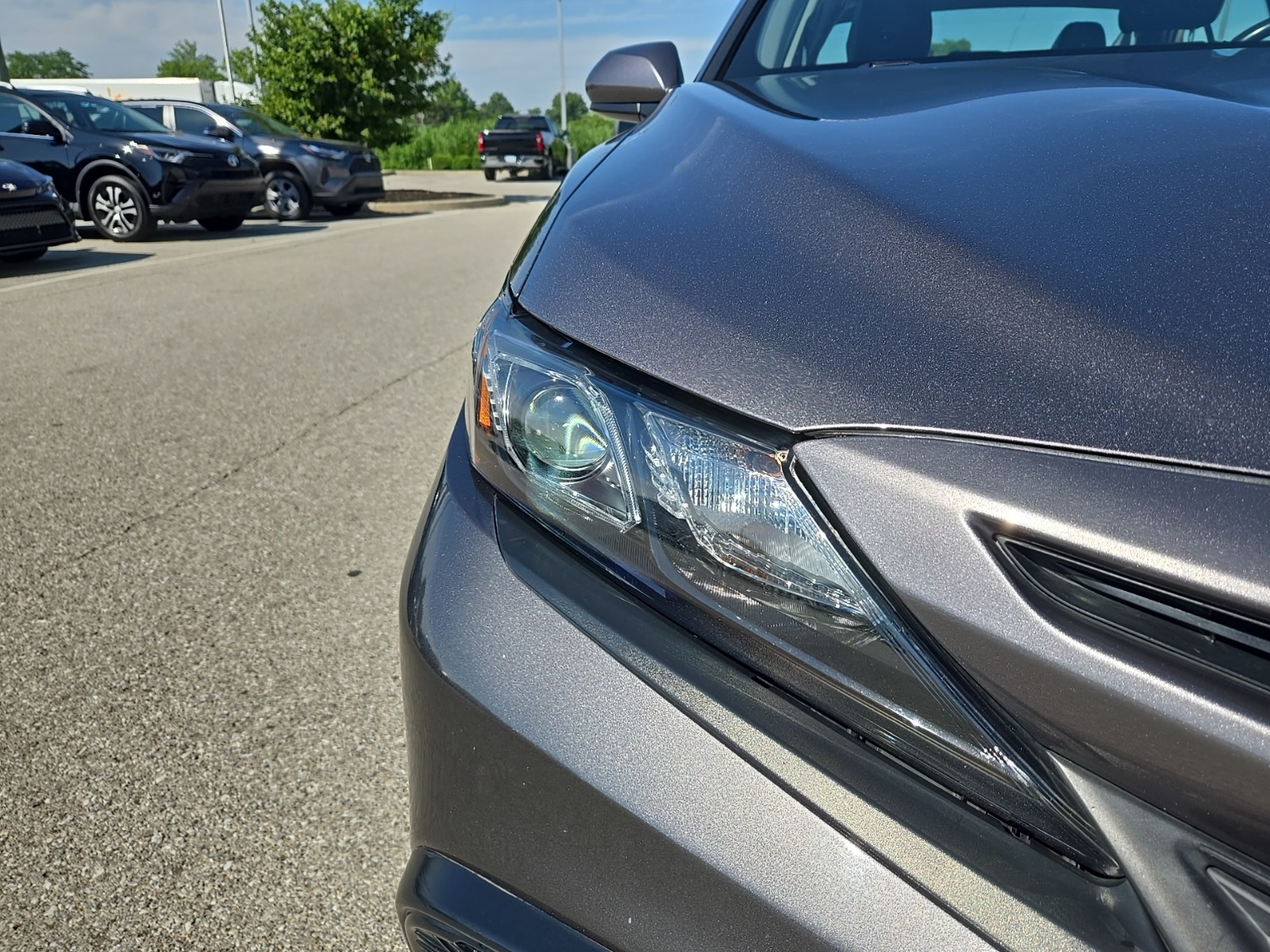 used 2021 Toyota Camry car, priced at $19,607
