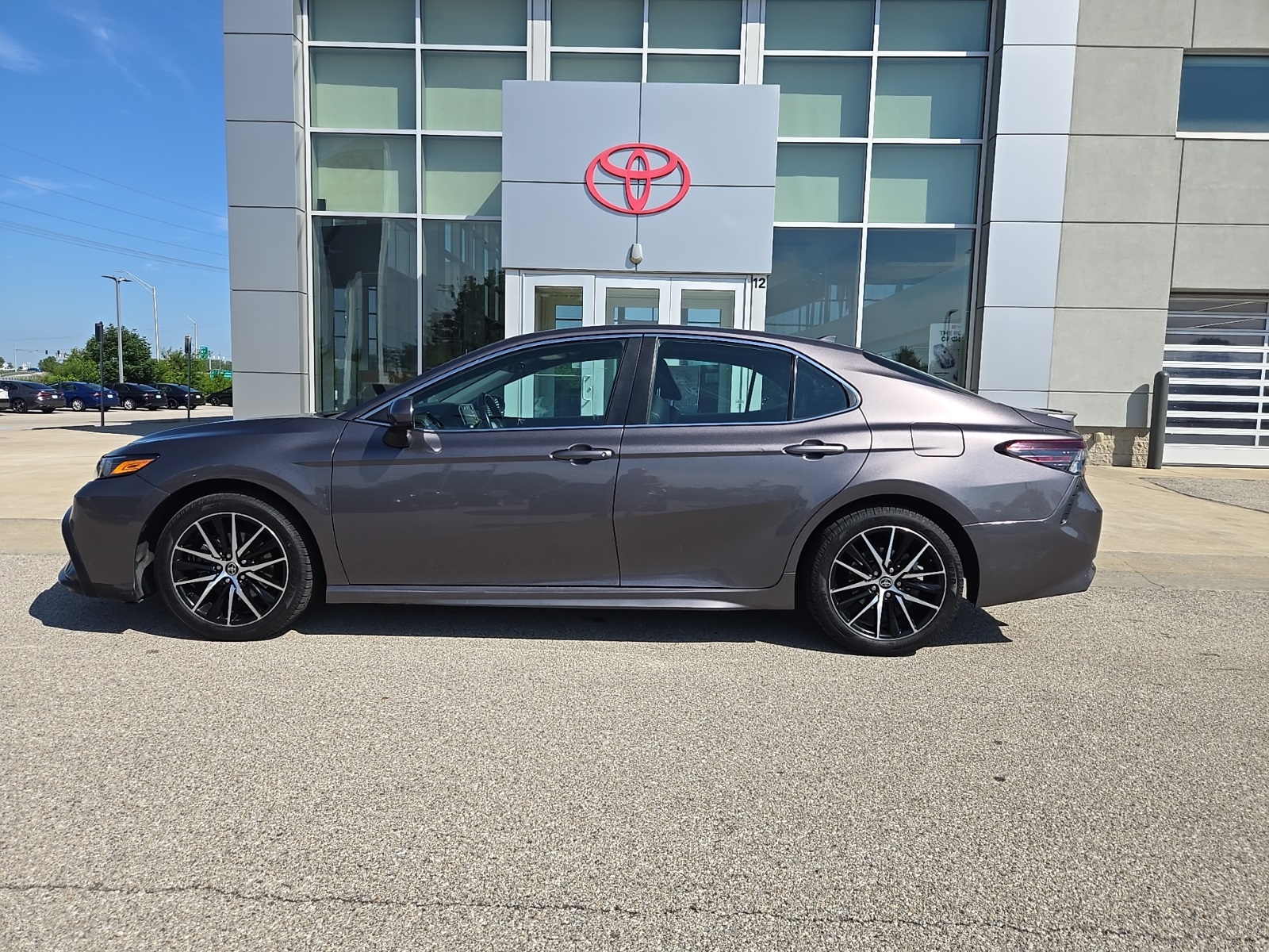 used 2021 Toyota Camry car, priced at $19,607