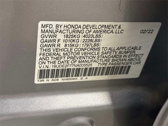 used 2022 Acura ILX car, priced at $22,903