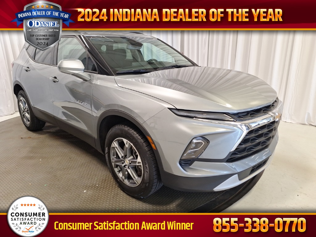 used 2023 Chevrolet Blazer car, priced at $27,639