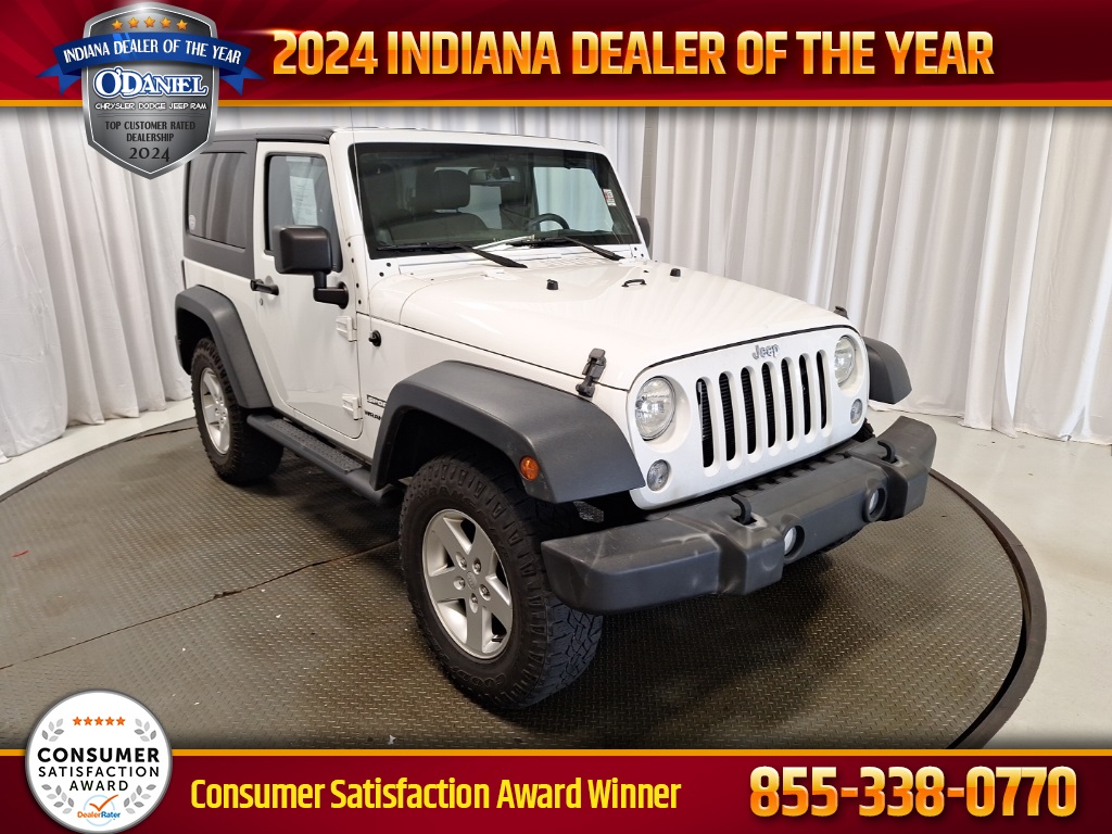 used 2014 Jeep Wrangler car, priced at $13,400