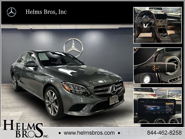 used 2021 Mercedes-Benz C-Class car, priced at $31,991