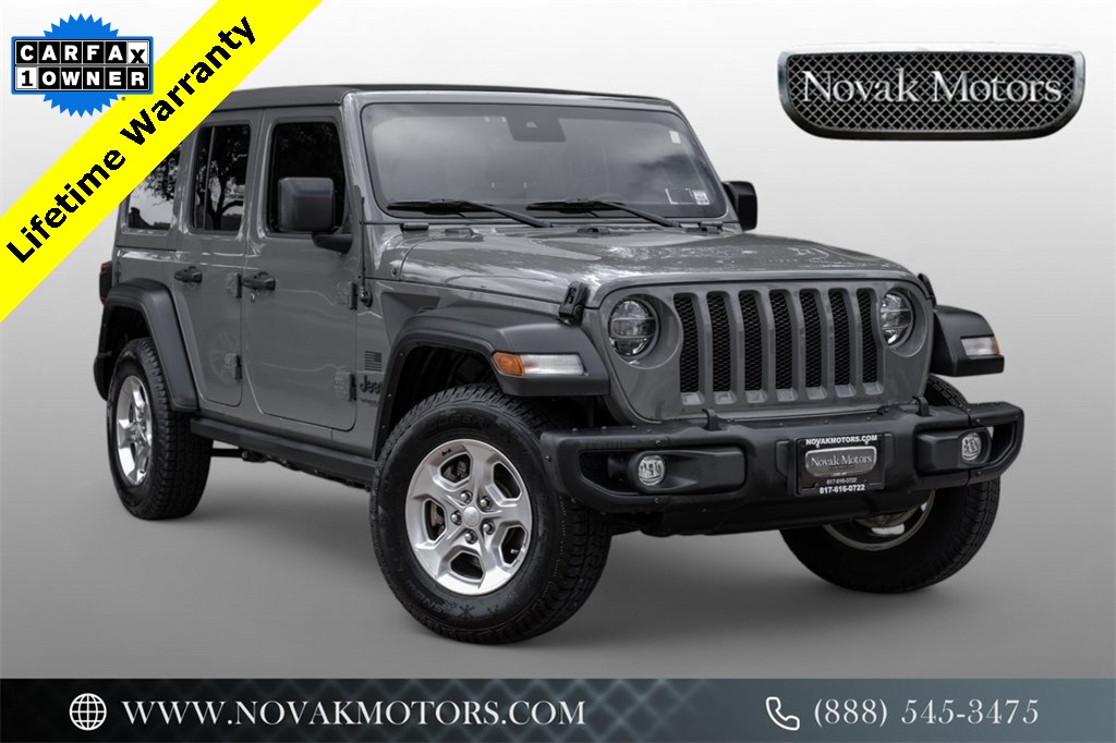 used 2021 Jeep Wrangler car, priced at $31,463