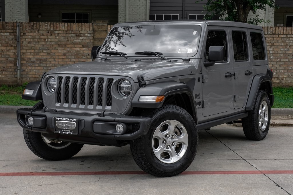 used 2021 Jeep Wrangler car, priced at $31,463