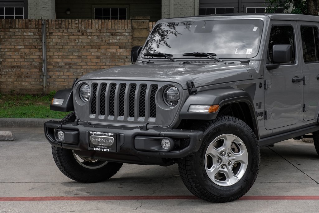 used 2021 Jeep Wrangler car, priced at $31,463