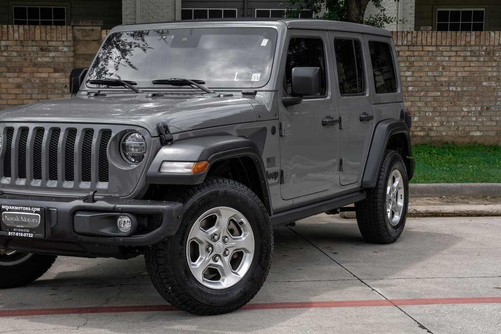 used 2021 Jeep Wrangler car, priced at $31,463