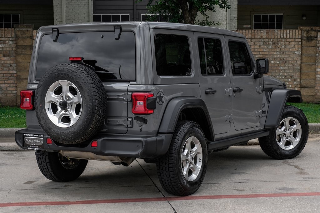 used 2021 Jeep Wrangler car, priced at $31,463