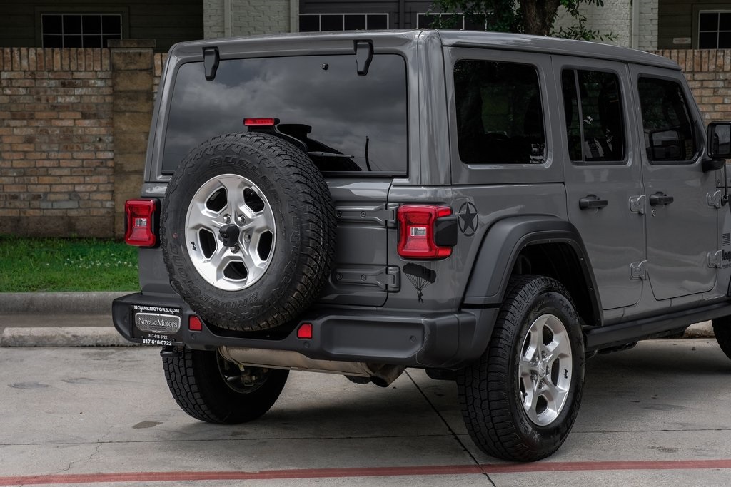 used 2021 Jeep Wrangler car, priced at $31,463
