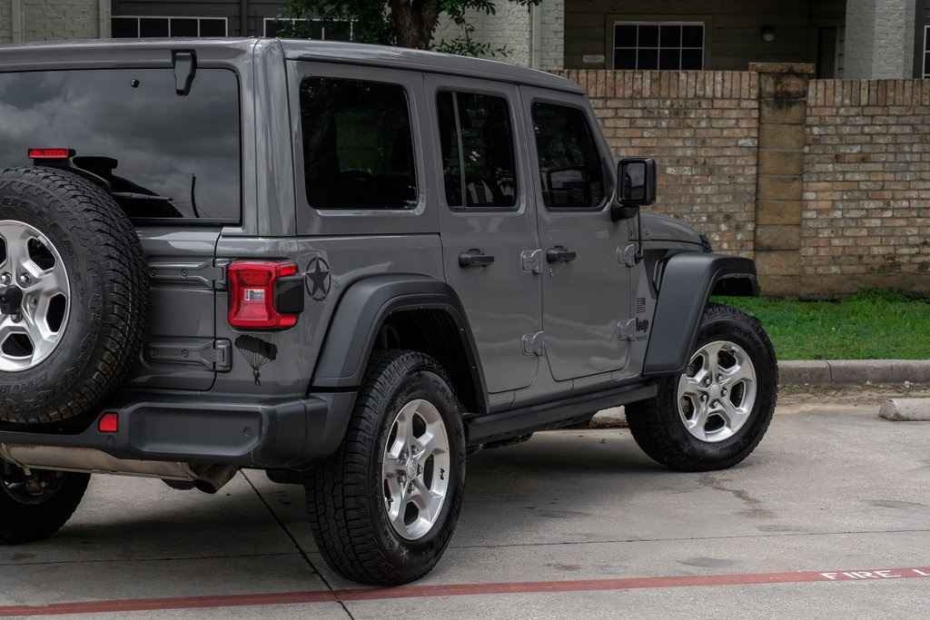 used 2021 Jeep Wrangler car, priced at $31,463