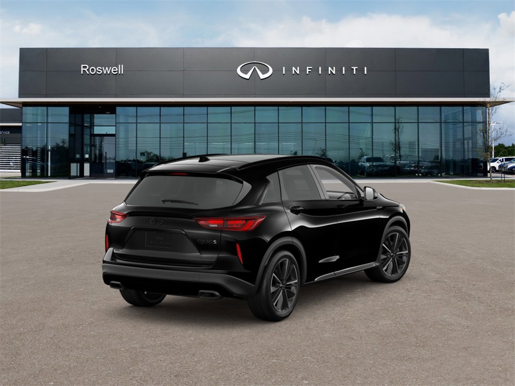 new 2025 INFINITI QX50 car, priced at $47,270