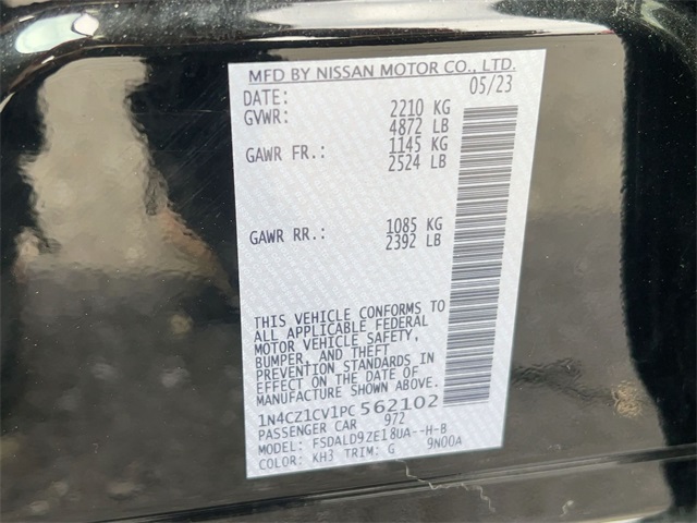 used 2023 Nissan Leaf car, priced at $18,511