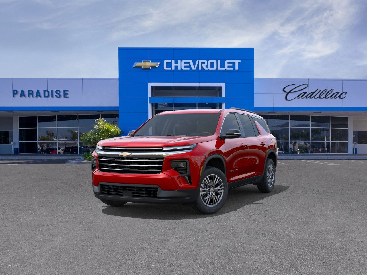 new 2026 Chevrolet Traverse car, priced at $46,185