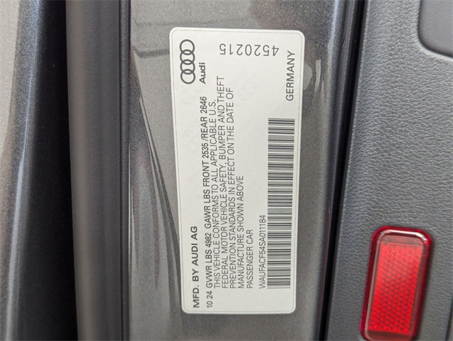 used 2025 Audi A5 Sportback car, priced at $46,481
