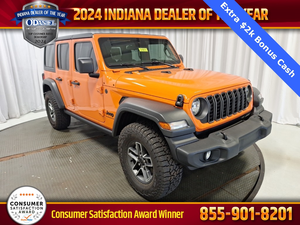 new 2025 Jeep Wrangler car, priced at $43,499