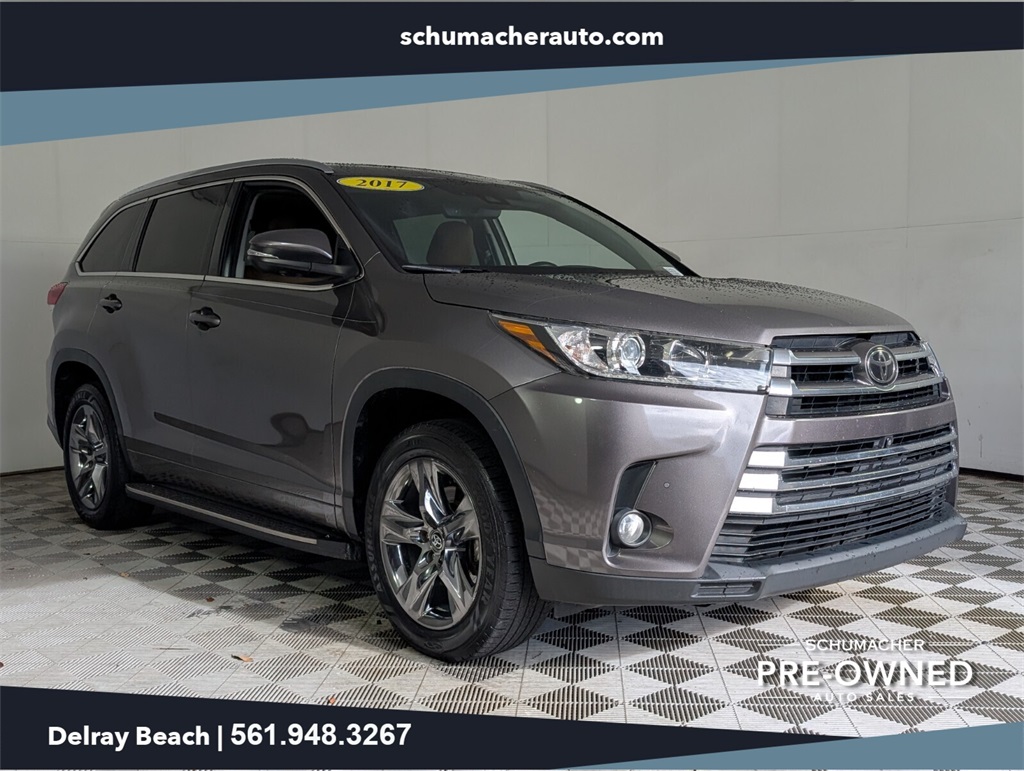 used 2017 Toyota Highlander car, priced at $19,000