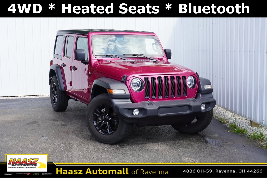 used 2022 Jeep Wrangler car, priced at $33,500