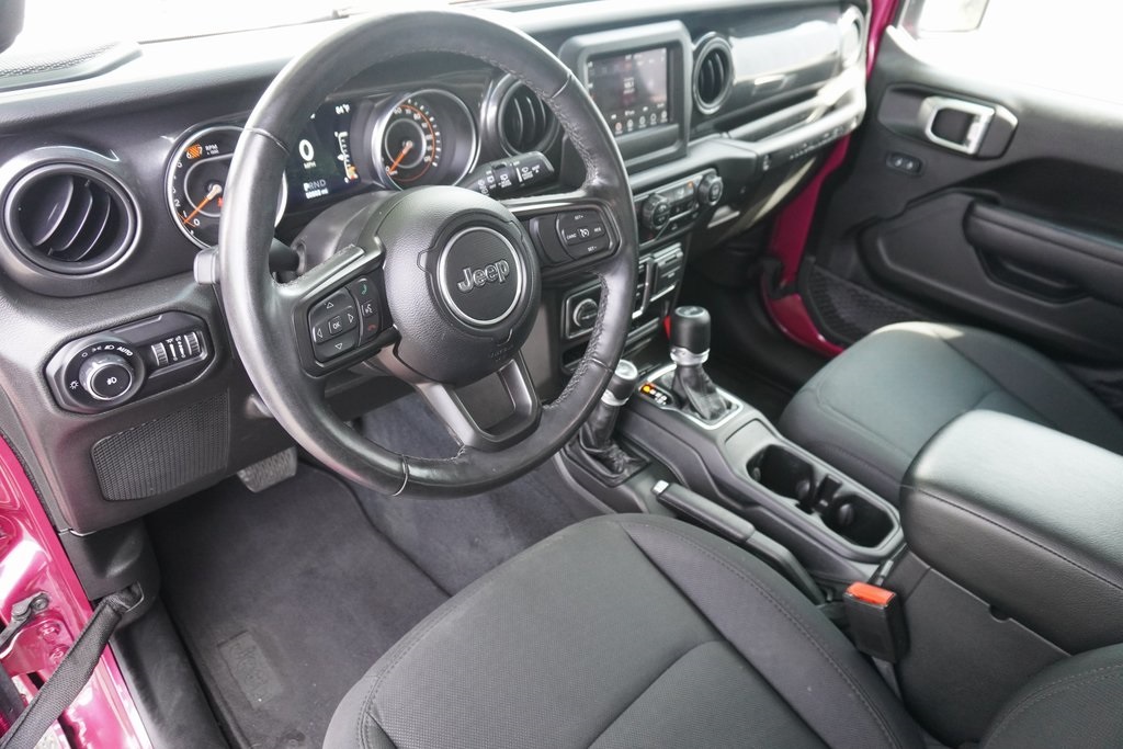 used 2022 Jeep Wrangler car, priced at $33,500