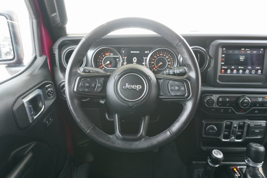 used 2022 Jeep Wrangler car, priced at $33,500