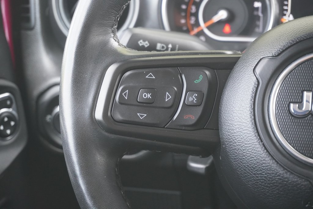 used 2022 Jeep Wrangler car, priced at $33,500