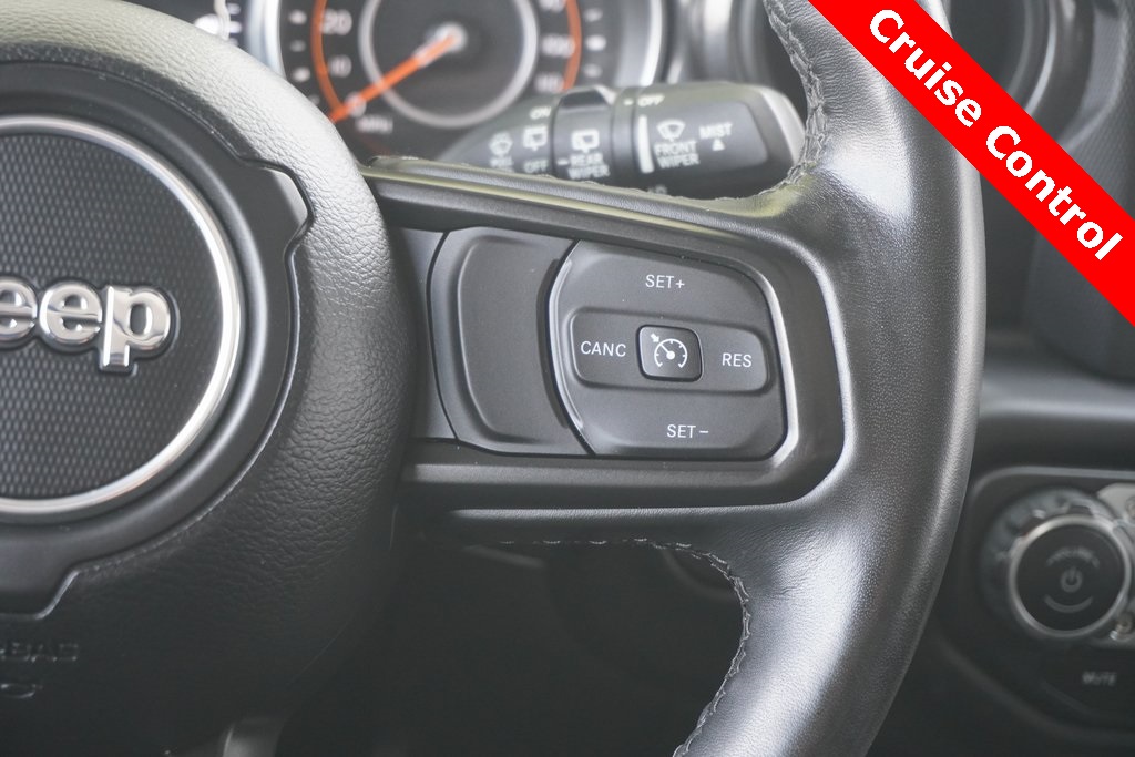 used 2022 Jeep Wrangler car, priced at $33,500