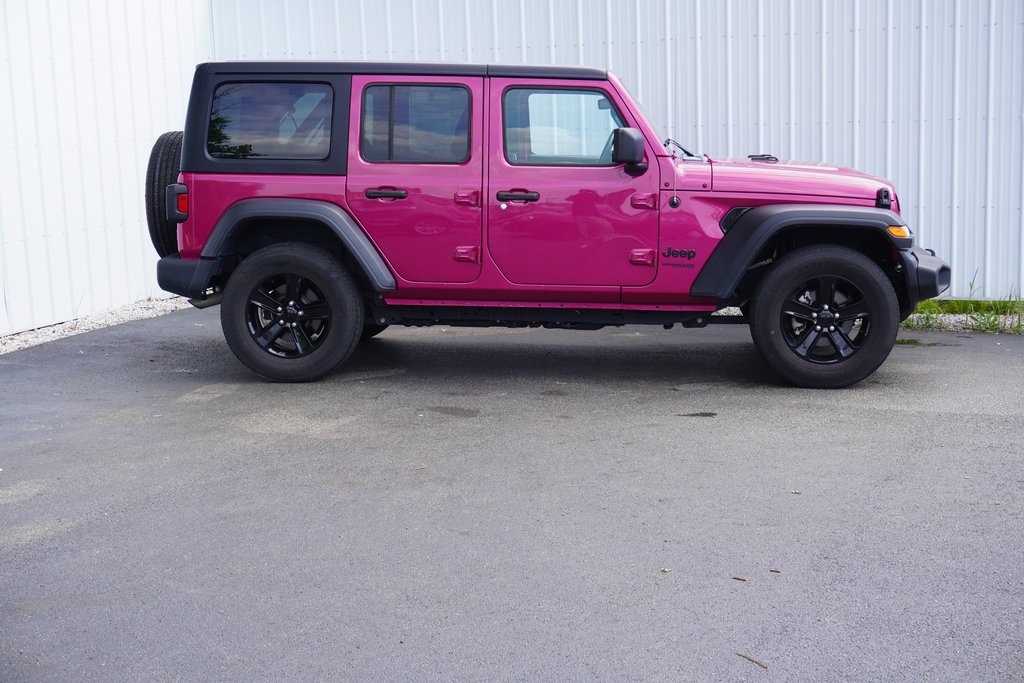used 2022 Jeep Wrangler car, priced at $33,500