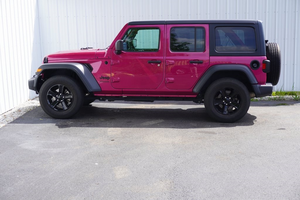 used 2022 Jeep Wrangler car, priced at $33,500