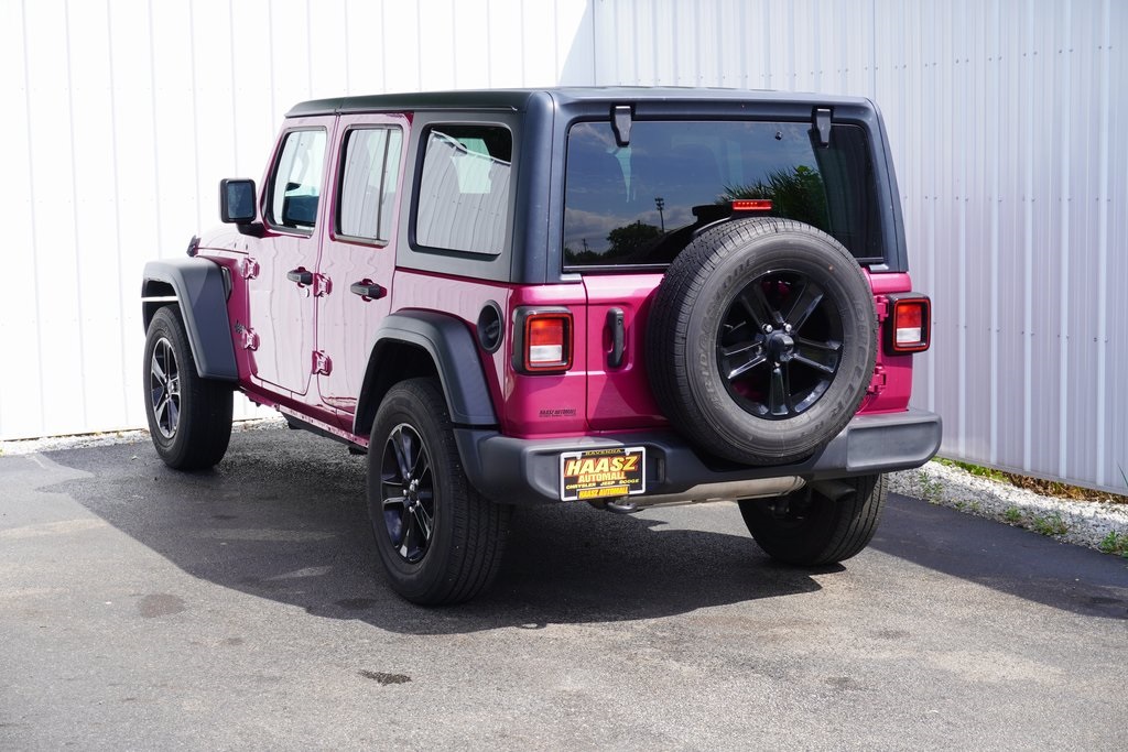 used 2022 Jeep Wrangler car, priced at $33,500