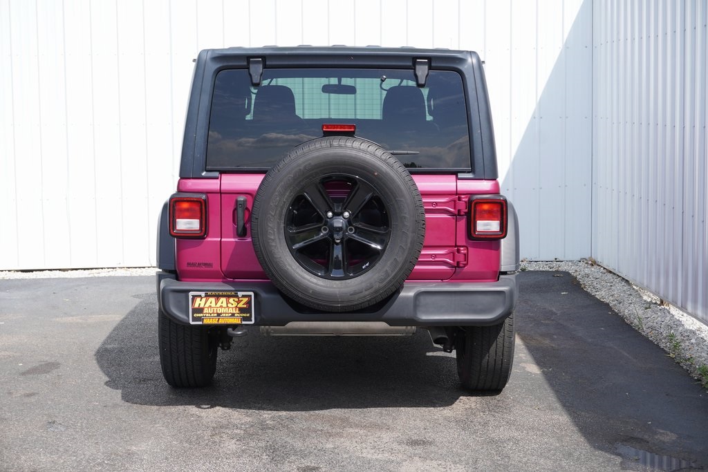 used 2022 Jeep Wrangler car, priced at $33,500
