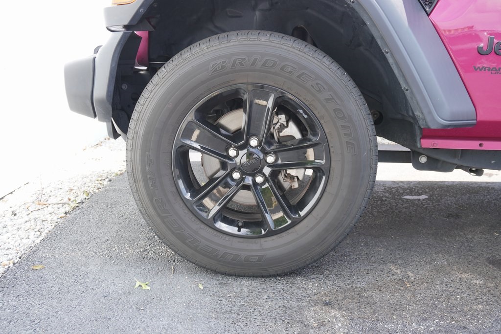 used 2022 Jeep Wrangler car, priced at $33,500