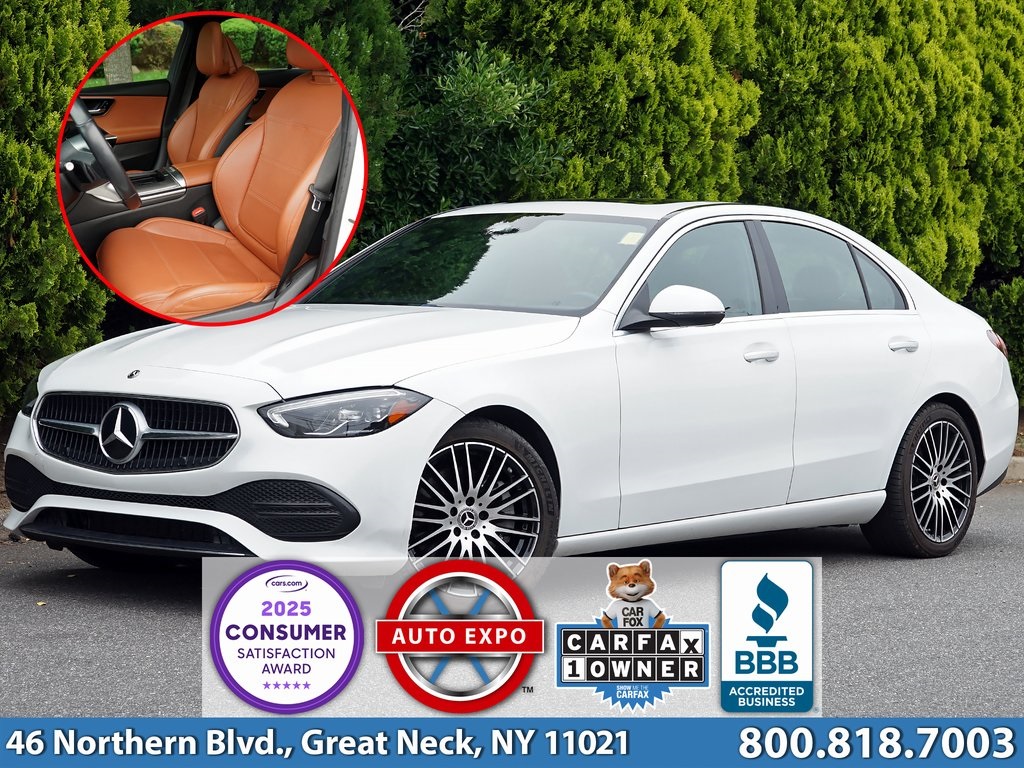 used 2022 Mercedes-Benz C-Class car, priced at $28,495