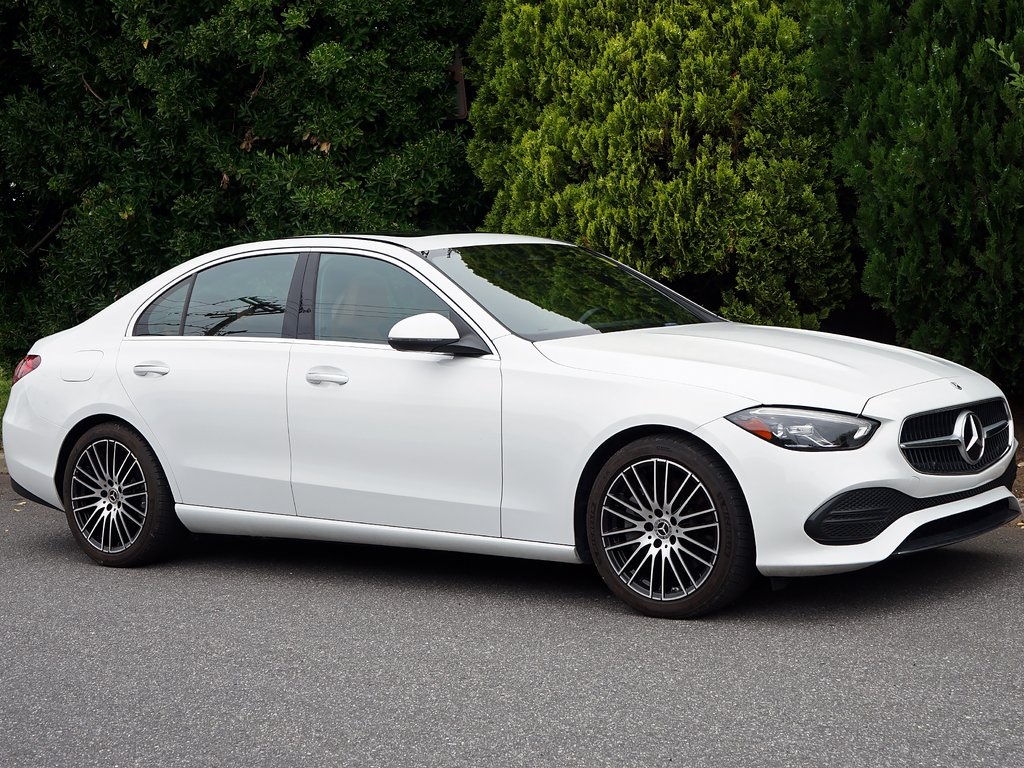 used 2022 Mercedes-Benz C-Class car, priced at $28,495