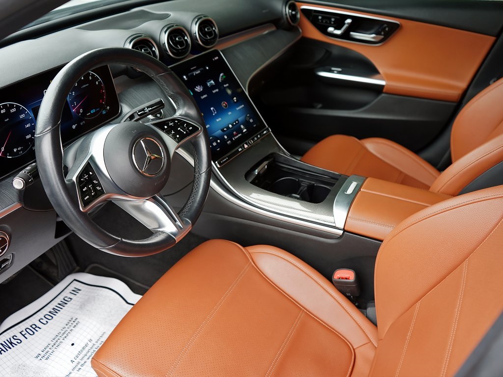 used 2022 Mercedes-Benz C-Class car, priced at $28,495