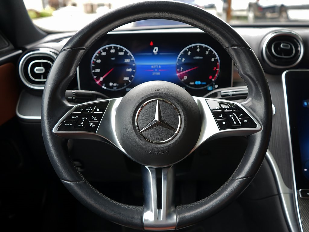 used 2022 Mercedes-Benz C-Class car, priced at $28,495