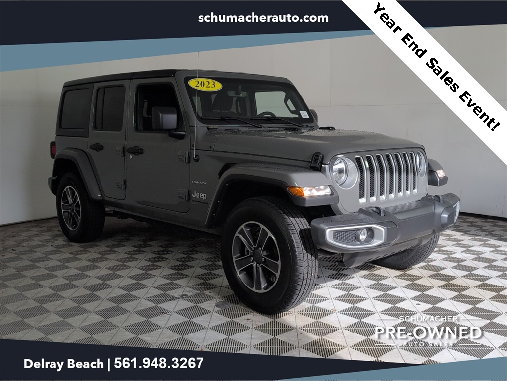 used 2023 Jeep Wrangler car, priced at $27,988