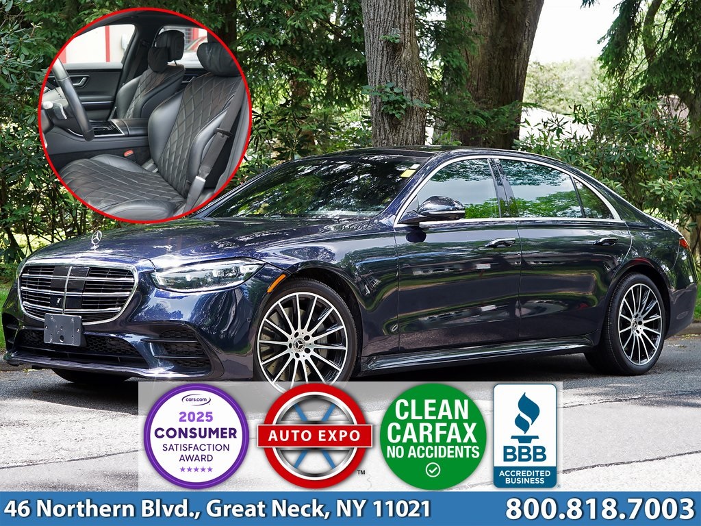 used 2022 Mercedes-Benz S-Class car, priced at $56,495