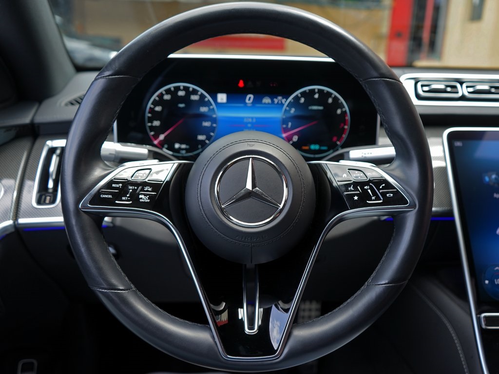 used 2022 Mercedes-Benz S-Class car, priced at $56,495
