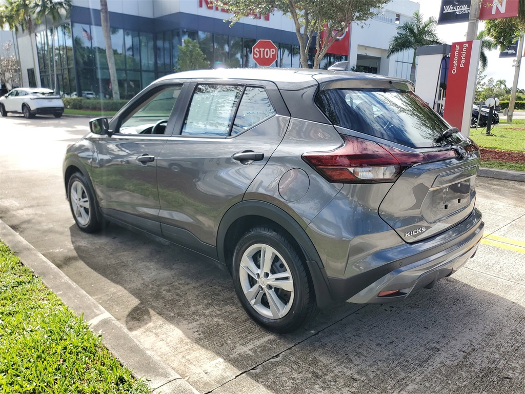 used 2022 Nissan Kicks car, priced at $14,495