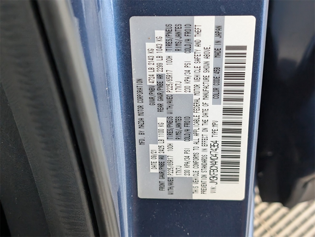 used 2021 Mazda CX-5 car, priced at $18,500
